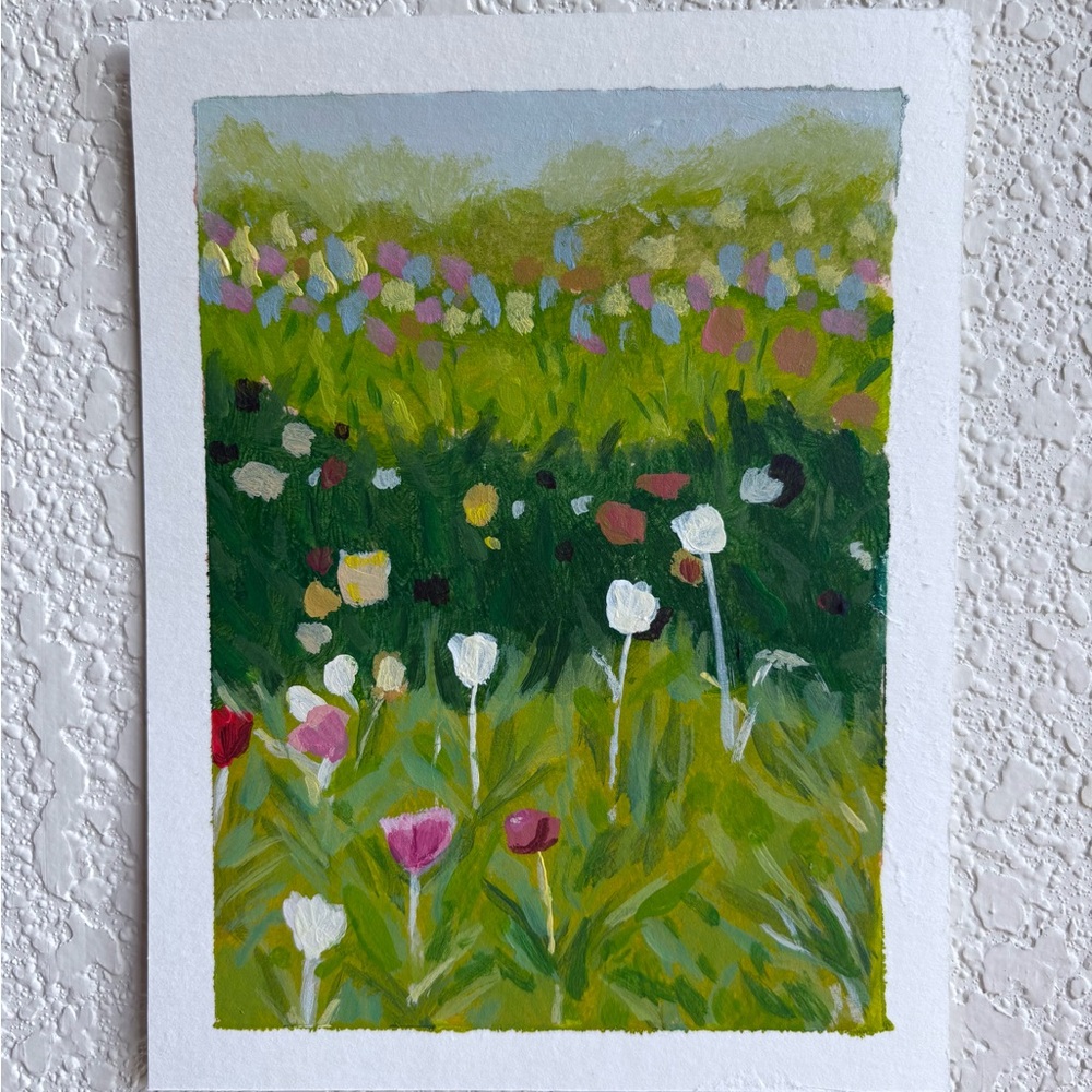 Floral Meadow Art